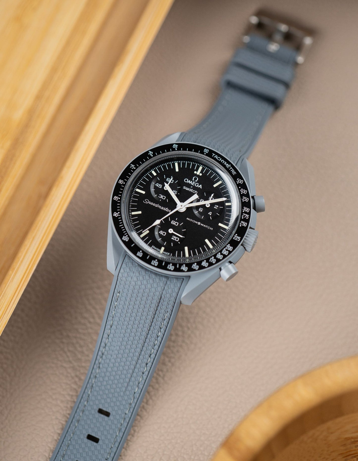 Woven Rubber Strap for Omega